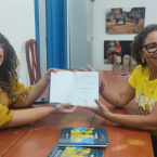 Tarde de autgrafos do livro Prolas Negras