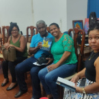 Tarde de autgrafos do livro Prolas Negras