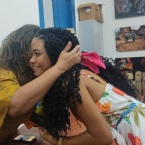 Tarde de autgrafos do livro Prolas Negras