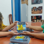 Tarde de autgrafos do livro Prolas Negras