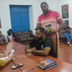Tarde de autgrafos do livro Prolas Negras