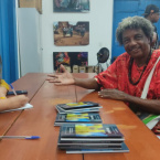 Tarde de autgrafos do livro Prolas Negras