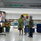 Lanamento do livro: E agora, v Manuel?