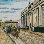 Obras de 'Cuiab Antiga' integram acervo cultural e sero apresentadas em exposio no Sesc Arsenal
