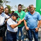 Gestão Emanuel Pinheiro entrega ponte na região da Guia que atenderá mais de 7 mil habitantes