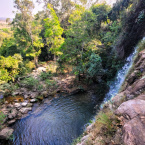 Cachoeira gua Limpa: Conhea mais um atrativo natural de Barra do Garas