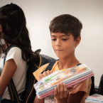 Mochila cheia: 400 kits escolares so entregues aos estudantes do Complexo Dom Bosco - CMEB Joo Alves