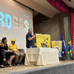 Polcia Civil e prefeitura abrem festival de combate s drogas em Barra do Garas