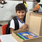 Kits escolares 2025: Prefeitura de Barra do Garas inicia entrega de novos materiais