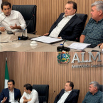 Reunio com deputados em Cuiab discute investimentos em infraestrutura e sade, em Barra do Garas