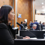 Licena do mandato do Dr. Eugnio - Assume Deputada Professora Marildes Ferreira
