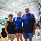 Na emoo de cada partida: Conhea a rede de apoio que incentiva os atletas do Pinheiros no Circuito Nacional de Badminton