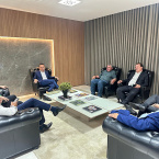 Em visita a Cuiab, prefeito Adilson garante novos investimentos e projetos para Barra do Garas
