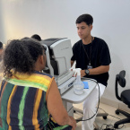 Mutiro oftalmolgico atende centenas de pessoas em Barra do Garas e identifica pacientes para cirurgias
