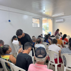 Mutiro oftalmolgico atende centenas de pessoas em Barra do Garas e identifica pacientes para cirurgias