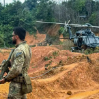 Funai, PF e Ibama combatem garimpo ilegal no Vale do Javari
