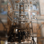 Conclave: Vaticano divulga fotos de reforma e preparao da Capela Sistina