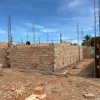 Em Barra do Gar�as, obra do SER Fam�lia Crian�a avan�a com a etapa estrutural