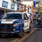 Popula��o prestigia desfile c�vico-militar em comemora��o � Independ�ncia do Brasil e aos 77 anos de Barra do Gar�as
