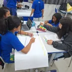 PROF� C�NTIA GUAZZI PROMOVE RELEITURA DE O PEQUENO PR�NCIPE COM ESTUDANTES DOS 7� ANOS DA ESCOLA DEP. EMANUEL PINHEIRO