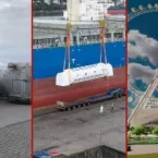 Roda-gigante gigante chega a Cuiabá após viagem de 17 mil km