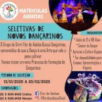 PONTO DE CULTURA INSCRIÇÕES GRATUITAS PARA OFICINAS 2020 - Gilda Portella
