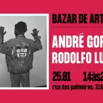 Bazar de Artes com Andr Gora e Rodolfo Luiz - por Gilda Portella