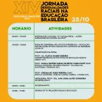 inscri��es e Programa��o da  XIV JORNADA DESIGUALDADES RACIAIS NA EDUCA��O BRASILEIRA