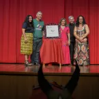 Coletivo Herdeiras do Quariter no lanamento do Comit de Cultura em Mato Grosso.