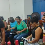 Tarde de autgrafos do livro Prolas Negras