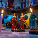 Tradi��o, f� e alegria marcam a Festa de Cosme e Dami�o no Centro Esp�rita Nossa Senhora do Carmo