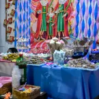 Tradi��o, f� e alegria marcam a Festa de Cosme e Dami�o no Centro Esp�rita Nossa Senhora do Carmo