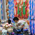 Tradi��o, f� e alegria marcam a Festa de Cosme e Dami�o no Centro Esp�rita Nossa Senhora do Carmo