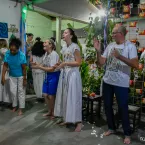 Tradi��o, f� e alegria marcam a Festa de Cosme e Dami�o no Centro Esp�rita Nossa Senhora do Carmo