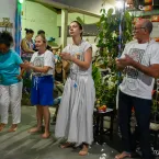 Tradi��o, f� e alegria marcam a Festa de Cosme e Dami�o no Centro Esp�rita Nossa Senhora do Carmo