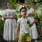 Tradi��o, f� e alegria marcam a Festa de Cosme e Dami�o no Centro Esp�rita Nossa Senhora do Carmo