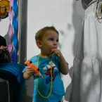 Tradi��o, f� e alegria marcam a Festa de Cosme e Dami�o no Centro Esp�rita Nossa Senhora do Carmo