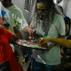 Tradi��o, f� e alegria marcam a Festa de Cosme e Dami�o no Centro Esp�rita Nossa Senhora do Carmo