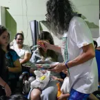 Tradi��o, f� e alegria marcam a Festa de Cosme e Dami�o no Centro Esp�rita Nossa Senhora do Carmo