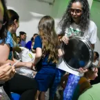 Tradi��o, f� e alegria marcam a Festa de Cosme e Dami�o no Centro Esp�rita Nossa Senhora do Carmo