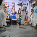 Tradi��o, f� e alegria marcam a Festa de Cosme e Dami�o no Centro Esp�rita Nossa Senhora do Carmo