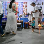 Tradi��o, f� e alegria marcam a Festa de Cosme e Dami�o no Centro Esp�rita Nossa Senhora do Carmo