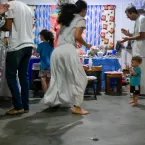 Tradi��o, f� e alegria marcam a Festa de Cosme e Dami�o no Centro Esp�rita Nossa Senhora do Carmo