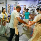 Tradi��o, f� e alegria marcam a Festa de Cosme e Dami�o no Centro Esp�rita Nossa Senhora do Carmo