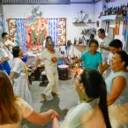 Tradi��o, f� e alegria marcam a Festa de Cosme e Dami�o no Centro Esp�rita Nossa Senhora do Carmo