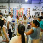 Tradi��o, f� e alegria marcam a Festa de Cosme e Dami�o no Centro Esp�rita Nossa Senhora do Carmo
