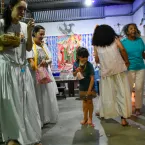 Tradi��o, f� e alegria marcam a Festa de Cosme e Dami�o no Centro Esp�rita Nossa Senhora do Carmo
