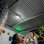 Tradi��o, f� e alegria marcam a Festa de Cosme e Dami�o no Centro Esp�rita Nossa Senhora do Carmo