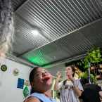 Tradi��o, f� e alegria marcam a Festa de Cosme e Dami�o no Centro Esp�rita Nossa Senhora do Carmo