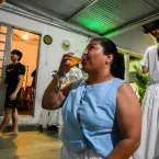 Tradi��o, f� e alegria marcam a Festa de Cosme e Dami�o no Centro Esp�rita Nossa Senhora do Carmo